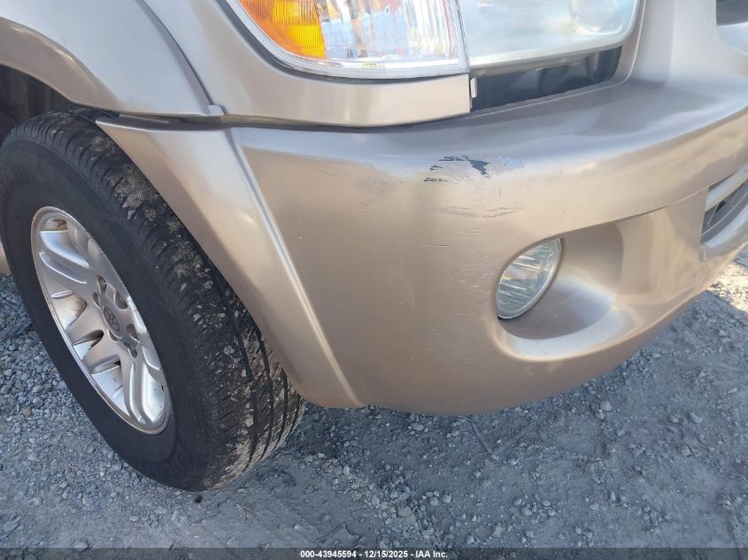 2006 Toyota Sequoia Sr5 V8 VIN: 5TDZT34A66S271878 Lot: 43945594