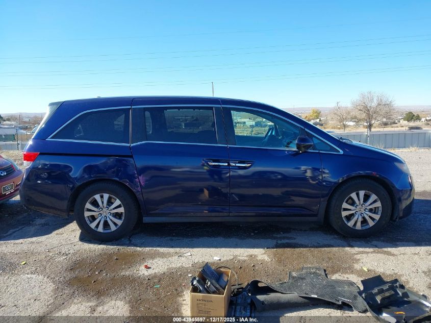 2016 Honda Odyssey Ex-L VIN: 5FNRL5H63GB068499 Lot: 43945597