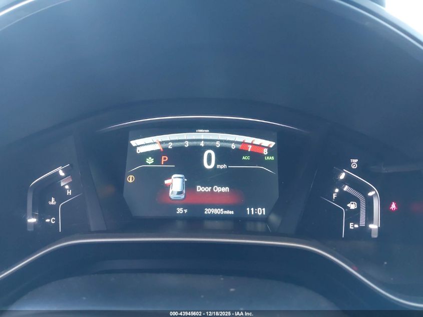 2017 Honda Cr-V Ex VIN: 2HKRW2H55HH634582 Lot: 43945602