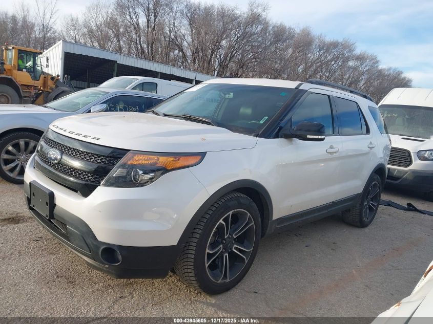 2015 Ford Explorer Sport VIN: 1FM5K8GT5FGC14170 Lot: 43945605