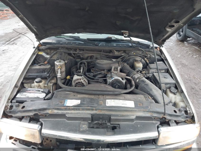 1999 Chevrolet Blazer Ls VIN: 1GNDT13W4X2196996 Lot: 43945607