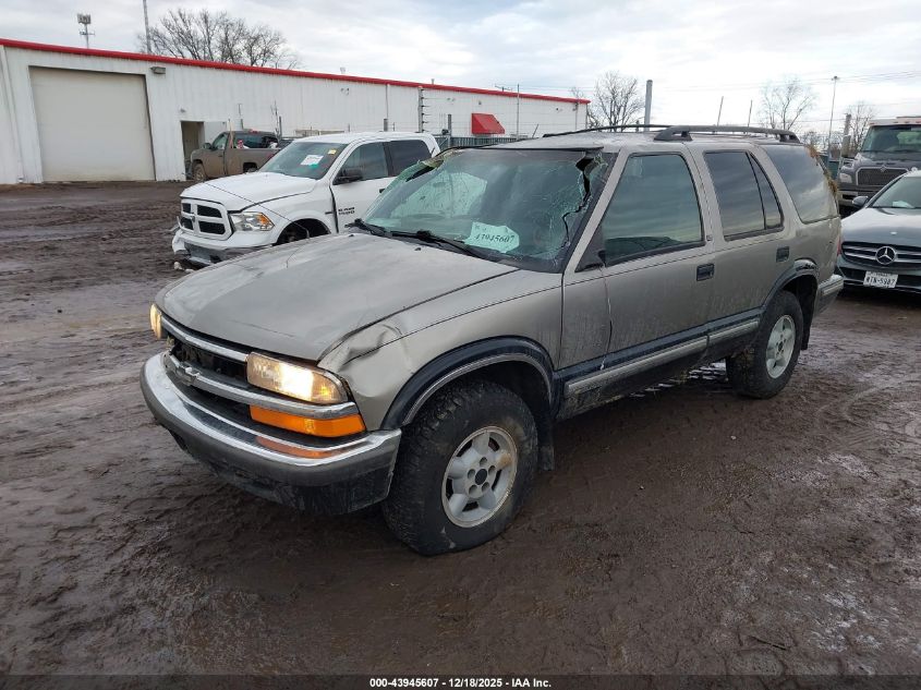 1999 Chevrolet Blazer Ls VIN: 1GNDT13W4X2196996 Lot: 43945607