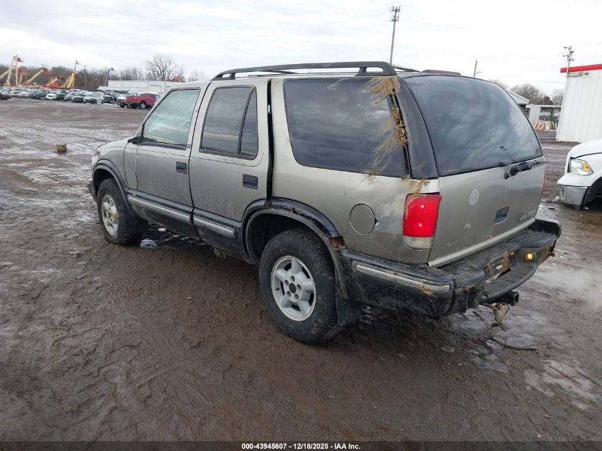 1999 Chevrolet Blazer Ls VIN: 1GNDT13W4X2196996 Lot: 43945607