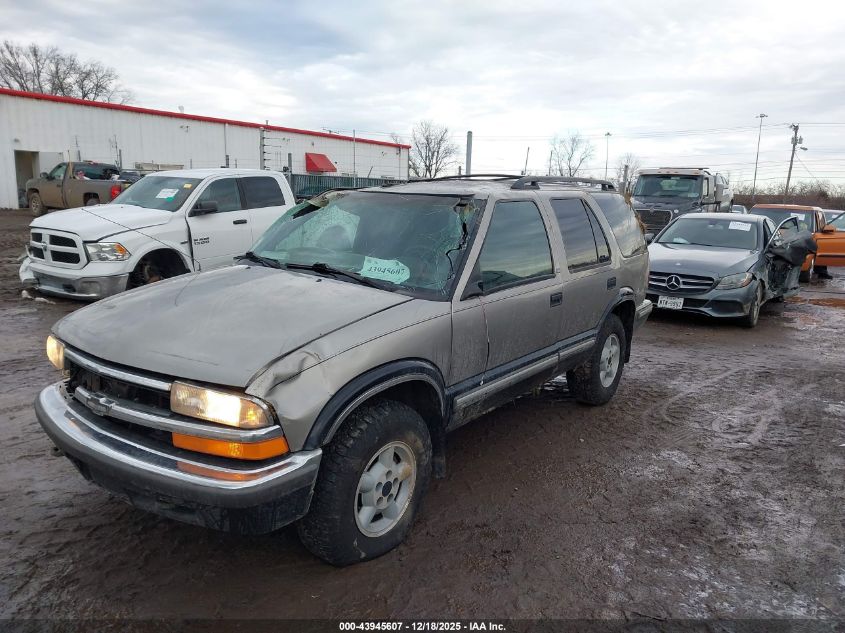 1999 Chevrolet Blazer Ls VIN: 1GNDT13W4X2196996 Lot: 43945607