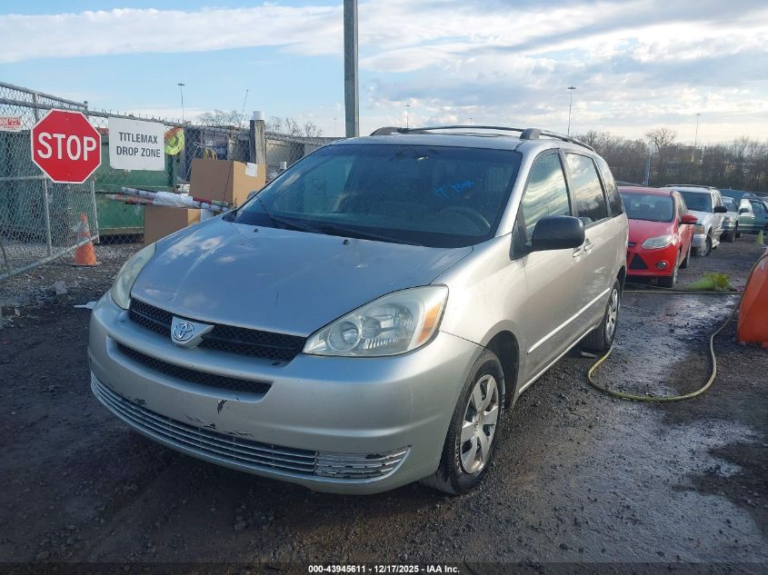 2005 Toyota Sienna Le VIN: 5TDZA23C25S234666 Lot: 43945611