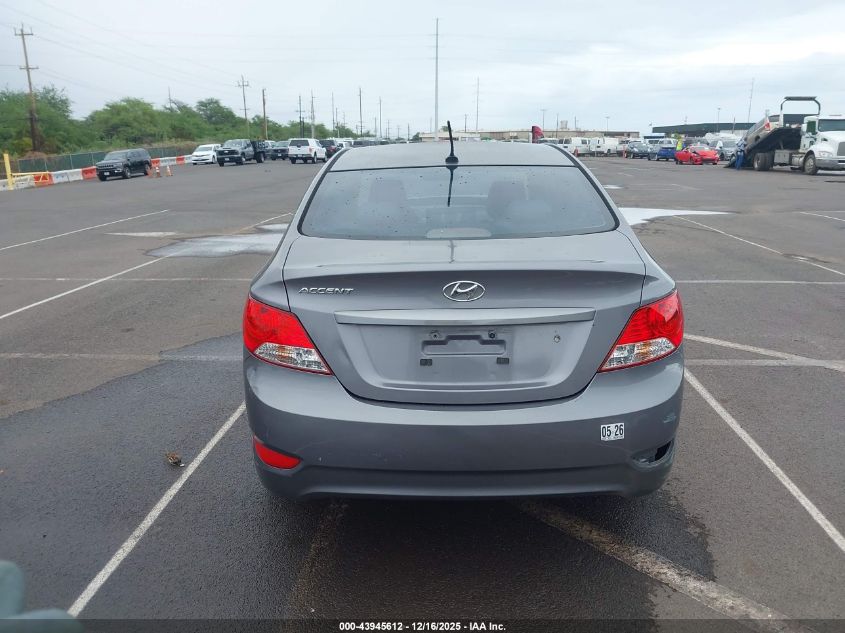 2014 Hyundai Accent Gls VIN: KMHCT4AE1EU759533 Lot: 43945612