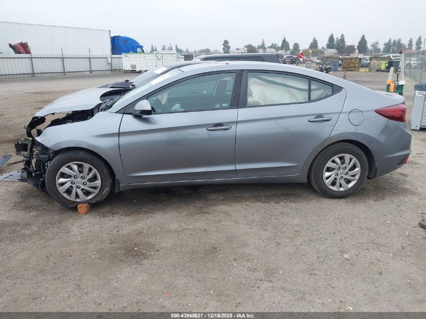 2019 Hyundai Elantra Se VIN: KMHD74LF2KU836274 Lot: 43945627