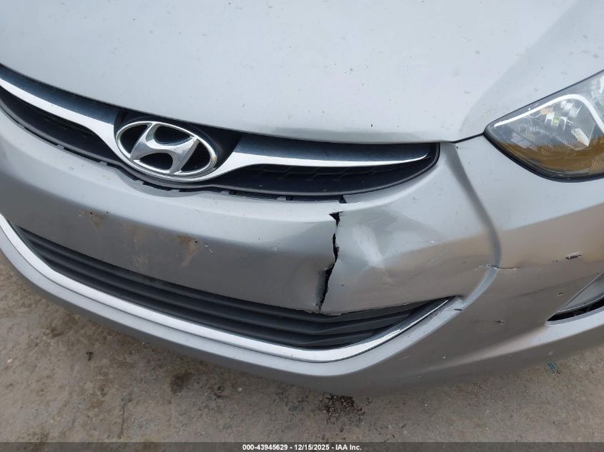 2013 Hyundai Elantra Gls VIN: KMHDH4AE1DU945402 Lot: 43945629