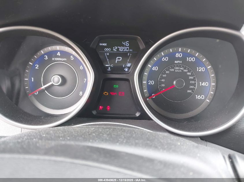 2013 Hyundai Elantra Gls VIN: KMHDH4AE1DU945402 Lot: 43945629