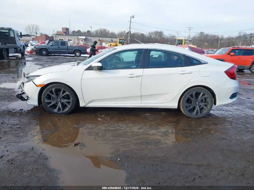 2019 Honda Civic Sport VIN: 2HGFC2F80KH519043 Lot: 43945630