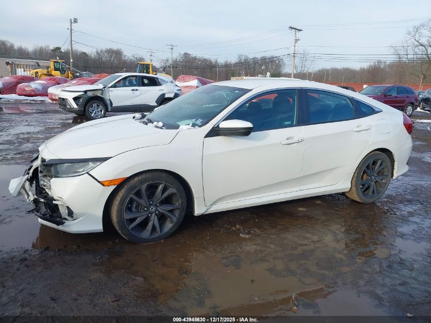 2019 Honda Civic Sport VIN: 2HGFC2F80KH519043 Lot: 43945630
