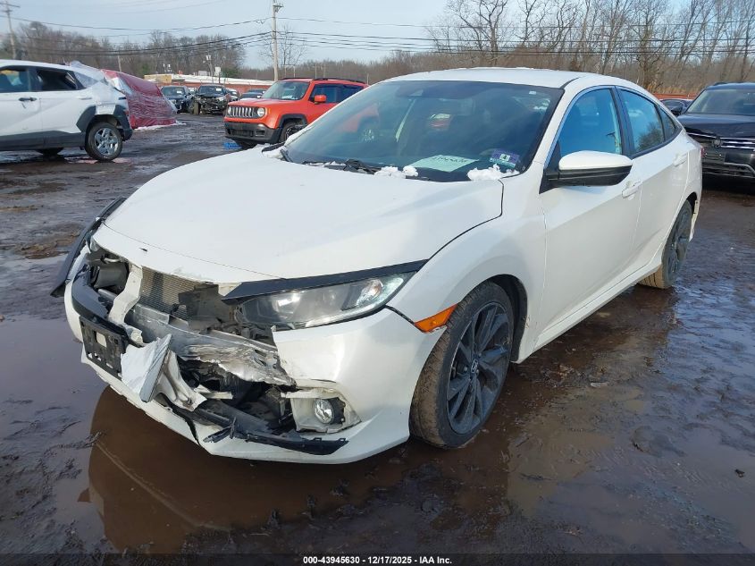 2019 Honda Civic Sport VIN: 2HGFC2F80KH519043 Lot: 43945630