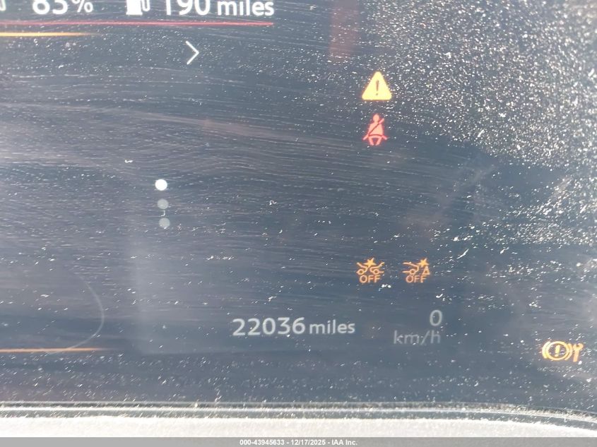 2023 Nissan Ariya Engage VIN: JN1AF0BA4PM407690 Lot: 43945633