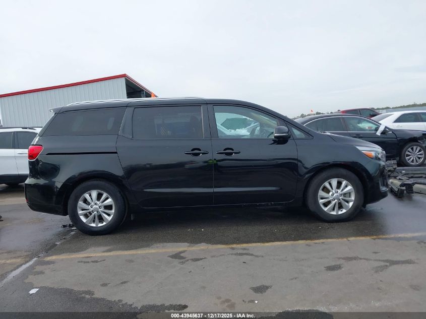2016 Kia Sedona Lx VIN: KNDMB5C19G6118925 Lot: 43945637