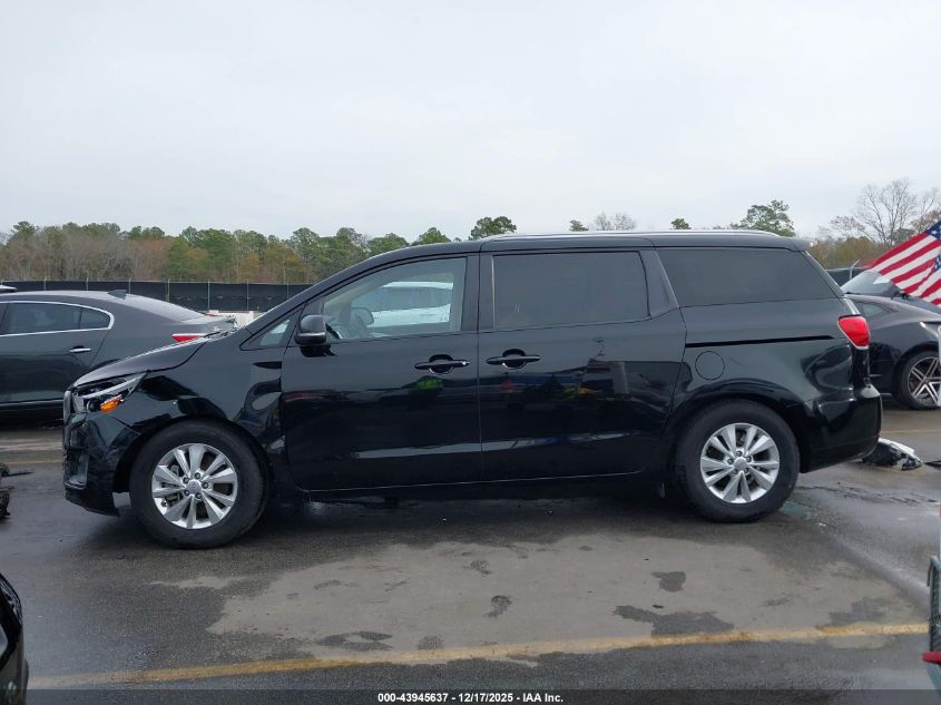 2016 Kia Sedona Lx VIN: KNDMB5C19G6118925 Lot: 43945637