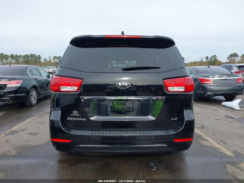 2016 Kia Sedona Lx VIN: KNDMB5C19G6118925 Lot: 43945637
