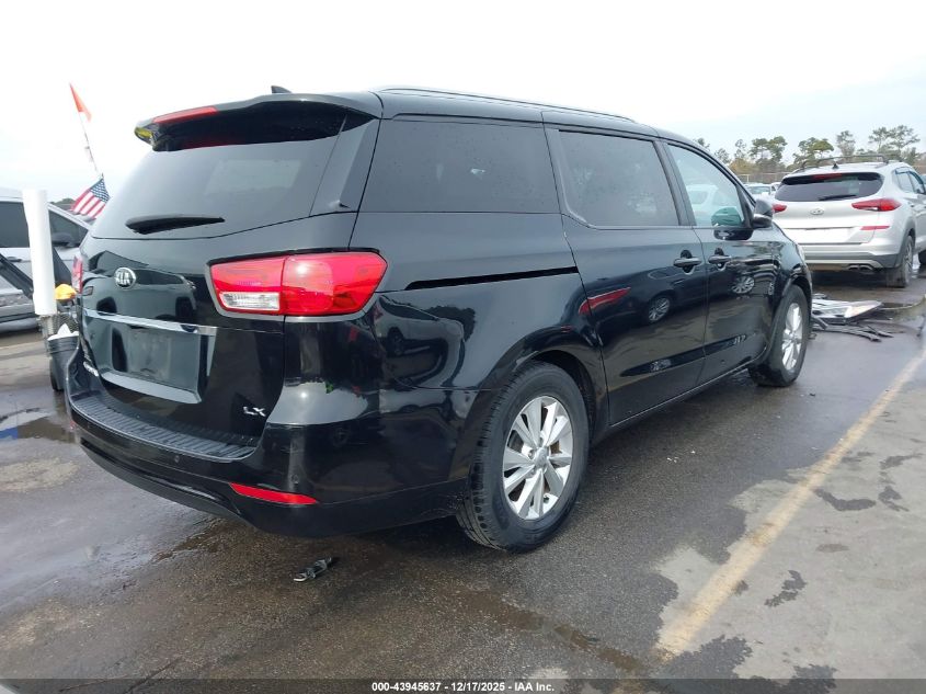 2016 Kia Sedona Lx VIN: KNDMB5C19G6118925 Lot: 43945637