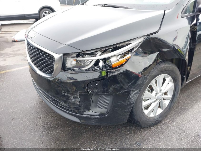 2016 Kia Sedona Lx VIN: KNDMB5C19G6118925 Lot: 43945637
