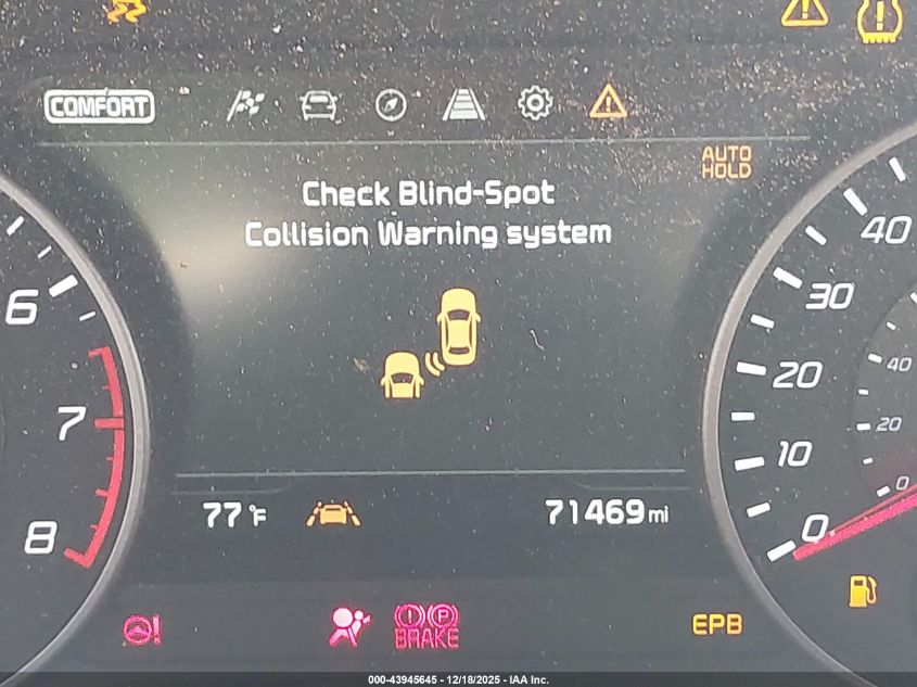 2019 Kia Stinger Gt1 VIN: KNAE45LC6K6059340 Lot: 43945645