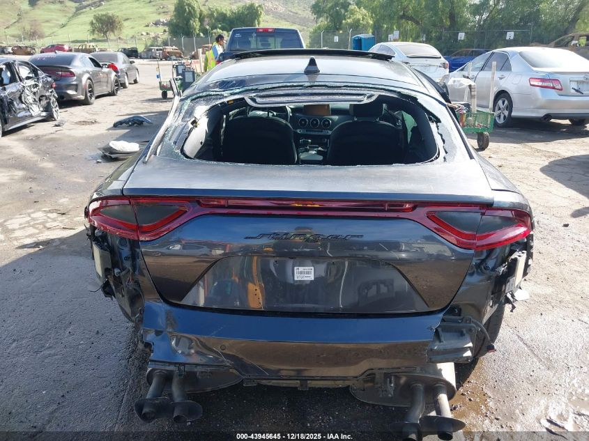 2019 Kia Stinger Gt1 VIN: KNAE45LC6K6059340 Lot: 43945645