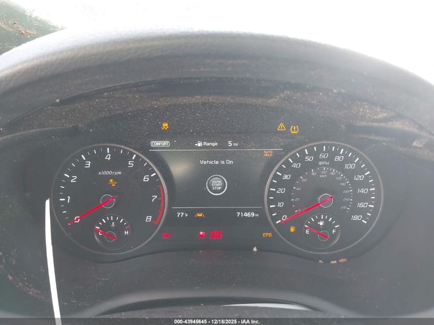 2019 Kia Stinger Gt1 VIN: KNAE45LC6K6059340 Lot: 43945645