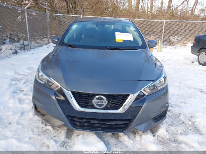 2022 Nissan Versa 1.6 Sv Xtronic Cvt VIN: 3N1CN8EV4NL867304 Lot: 43945649