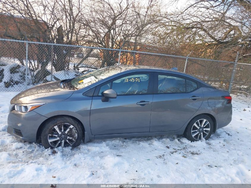 2022 Nissan Versa 1.6 Sv Xtronic Cvt VIN: 3N1CN8EV4NL867304 Lot: 43945649