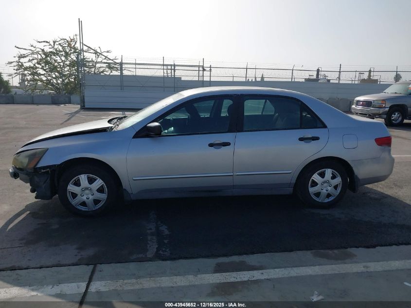 2005 Honda Accord 2.4 Dx VIN: 1HGCM56155A058929 Lot: 43945652