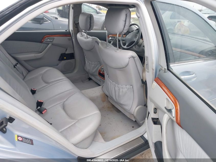 2001 Mercedes-Benz S 430 VIN: WDBNG70JX1A201479 Lot: 43945653