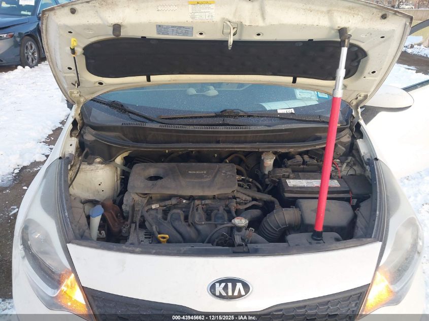 2016 Kia Rio Lx VIN: KNADM4A35G6544603 Lot: 43945662