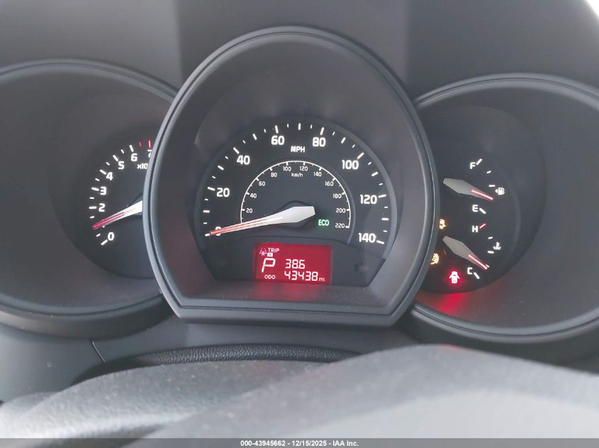 2016 Kia Rio Lx VIN: KNADM4A35G6544603 Lot: 43945662