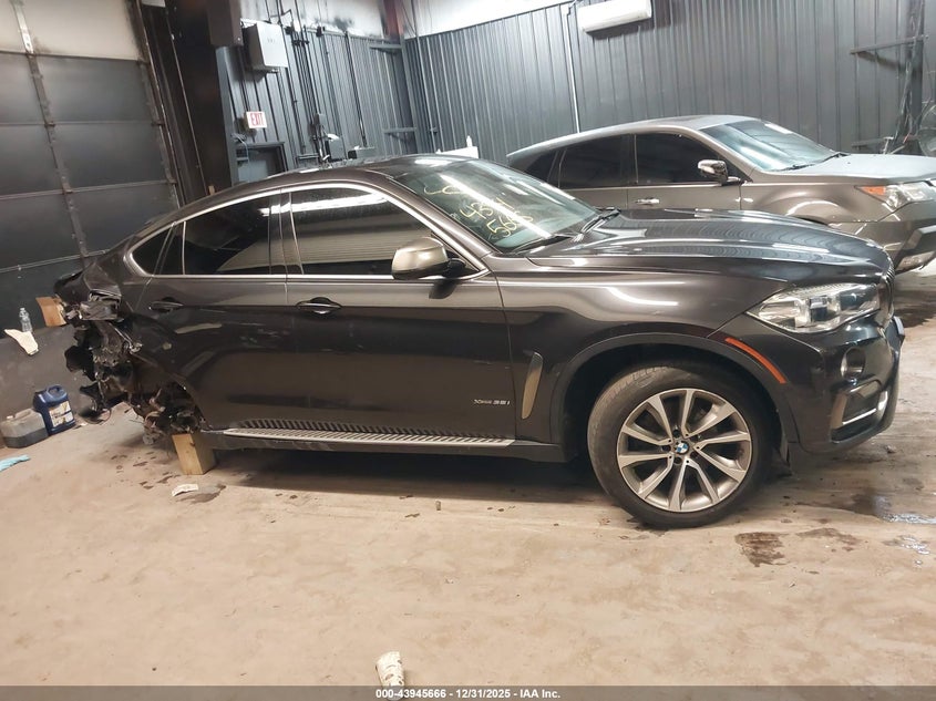 2015 BMW X6 xDrive35I VIN: 5UXKU2C59F0N77889 Lot: 43945666