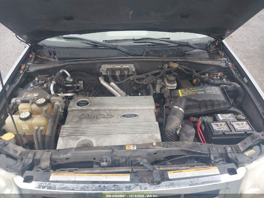 2008 Ford Escape Hybrid VIN: 1FMCU49H48KE68729 Lot: 43945667