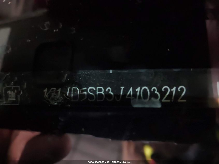 2018 Chevrolet Sonic Lt Auto VIN: 1G1JD5SB3J4103212 Lot: 43945669