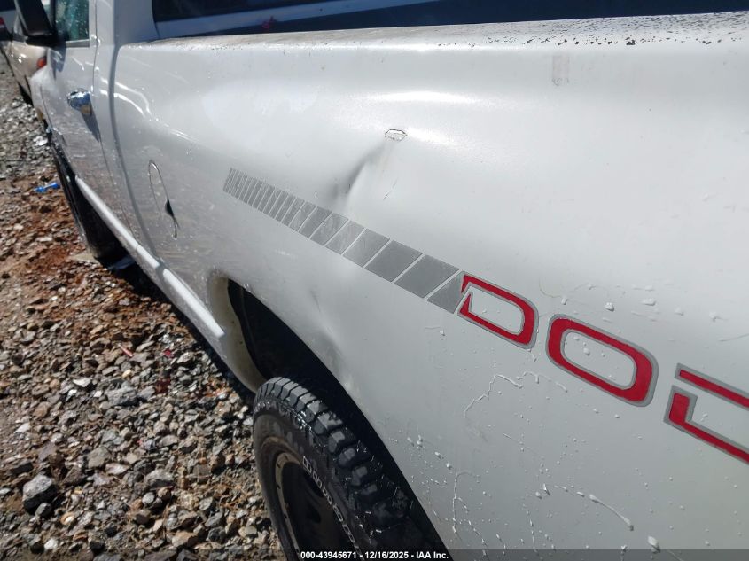 2008 Dodge Ram 1500 St/Sxt VIN: 1D7HA16K18J131884 Lot: 43945671