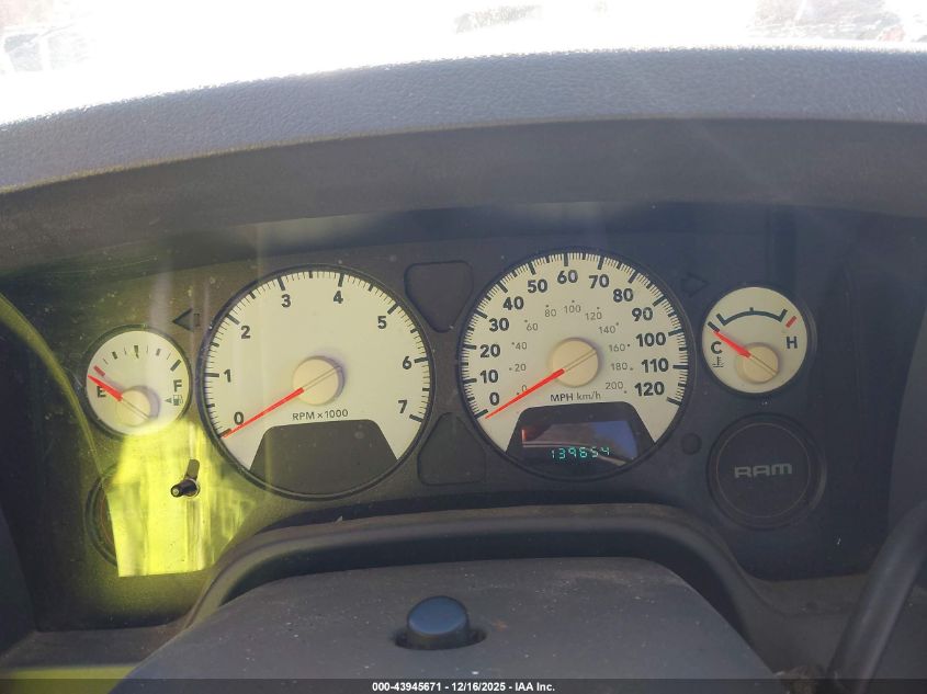 2008 Dodge Ram 1500 St/Sxt VIN: 1D7HA16K18J131884 Lot: 43945671