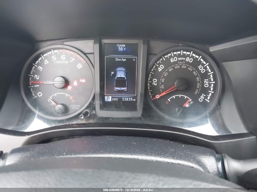 2019 Toyota Tacoma Sr VIN: 5TFAX5GN7KX152382 Lot: 43945679