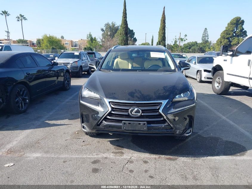 2017 Lexus Nx 200T VIN: JTJYARBZ5H2080697 Lot: 43945681