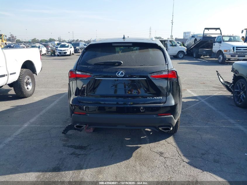 2017 Lexus Nx 200T VIN: JTJYARBZ5H2080697 Lot: 43945681