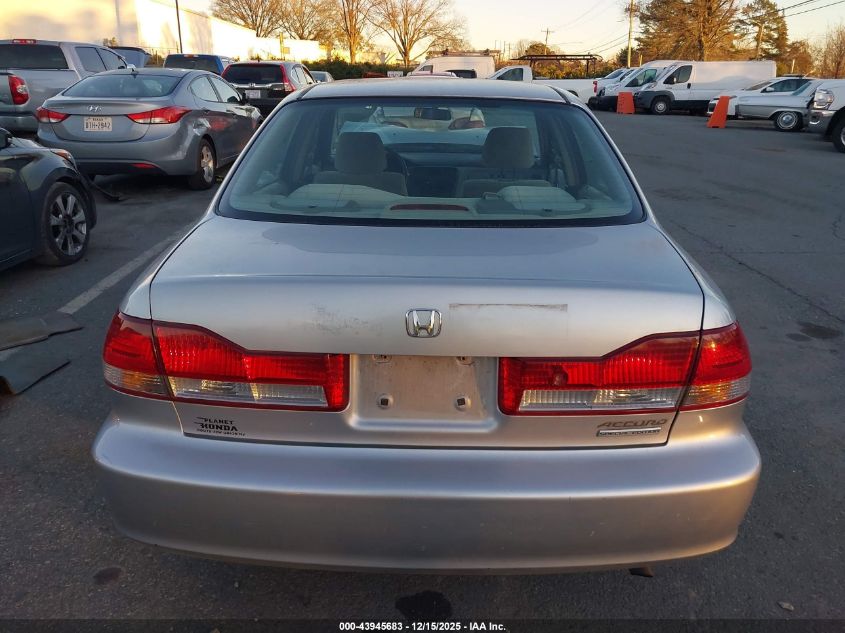 2002 Honda Accord 2.3 Ex/2.3 Se VIN: JHMCG66892C000975 Lot: 43945683