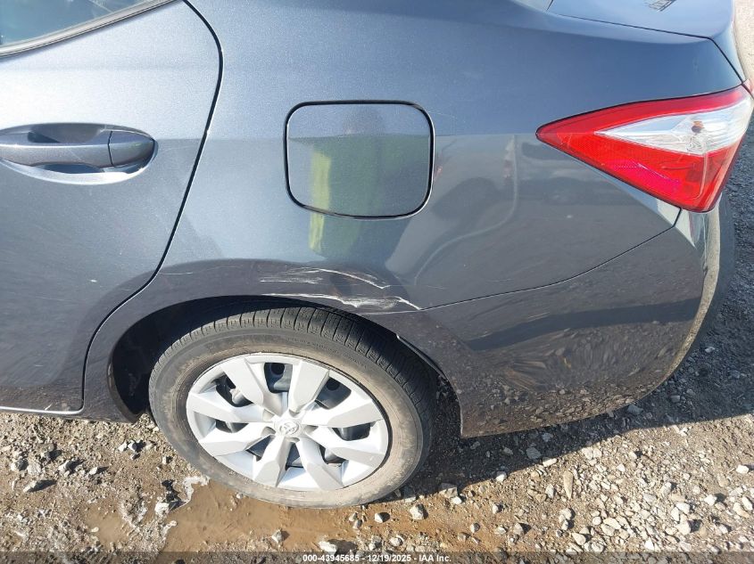 2016 Toyota Corolla Le VIN: 5YFBURHE1GP513551 Lot: 43945685