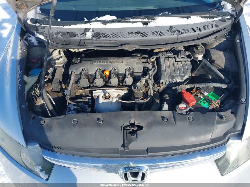 2008 Honda Civic Lx VIN: 2HGFA16598H525714 Lot: 43945690