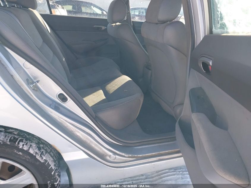 2008 Honda Civic Lx VIN: 2HGFA16598H525714 Lot: 43945690