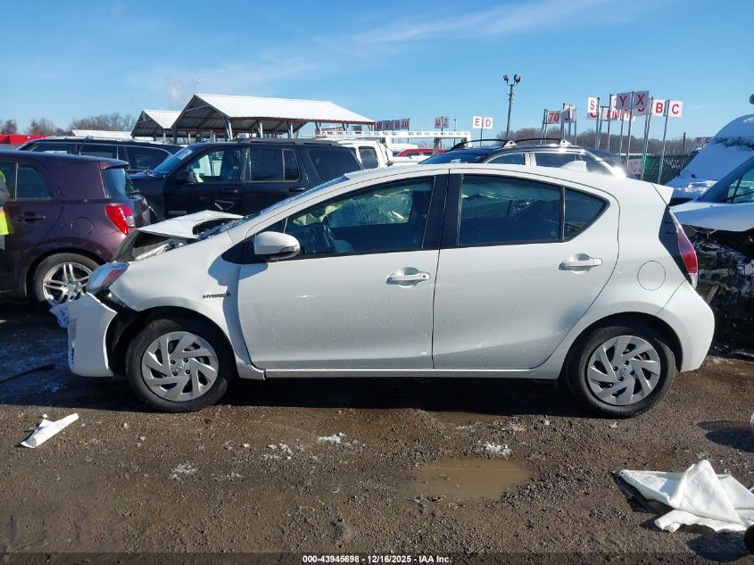 2016 Toyota Prius C Two VIN: JTDKDTB30G1136932 Lot: 43945698