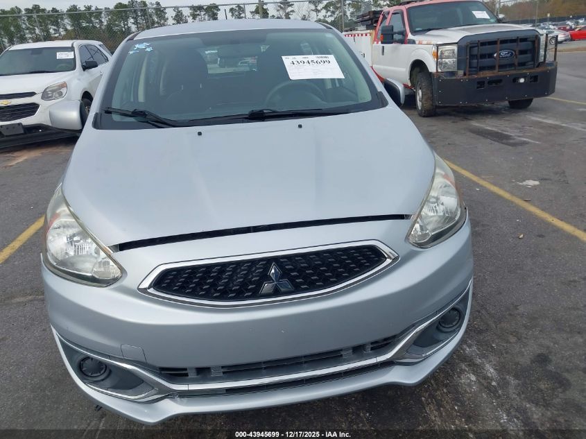 2017 Mitsubishi Mirage Es VIN: ML32A3HJ2HH020125 Lot: 43945699