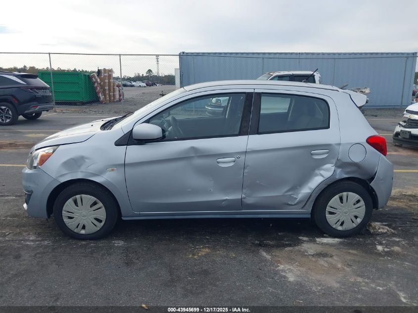 2017 Mitsubishi Mirage Es VIN: ML32A3HJ2HH020125 Lot: 43945699