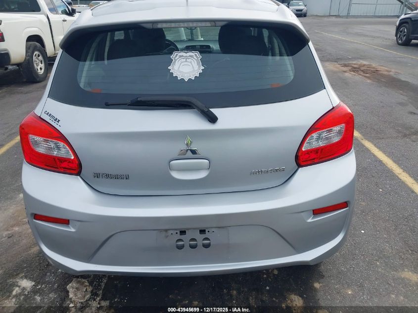 2017 Mitsubishi Mirage Es VIN: ML32A3HJ2HH020125 Lot: 43945699