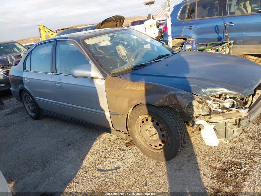 1997 Honda Civic Ex VIN: JHMEJ8546VS000303 Lot: 43945705