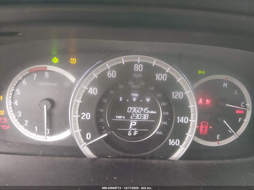 2017 Honda Accord Ex VIN: 1HGCR2F7XHA069868 Lot: 43945713