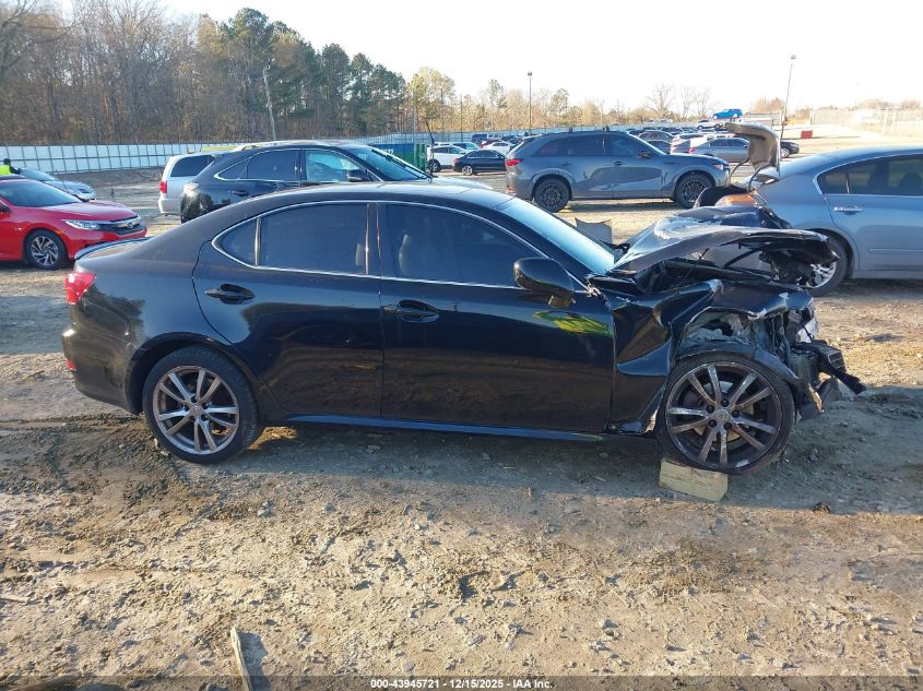 2008 Lexus Is 250 VIN: JTHBK262285067056 Lot: 43945721